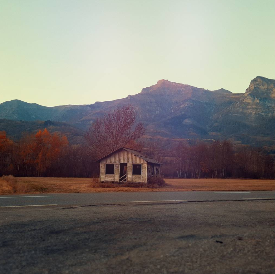 abandoned cabin near Gap, France, a few years ago