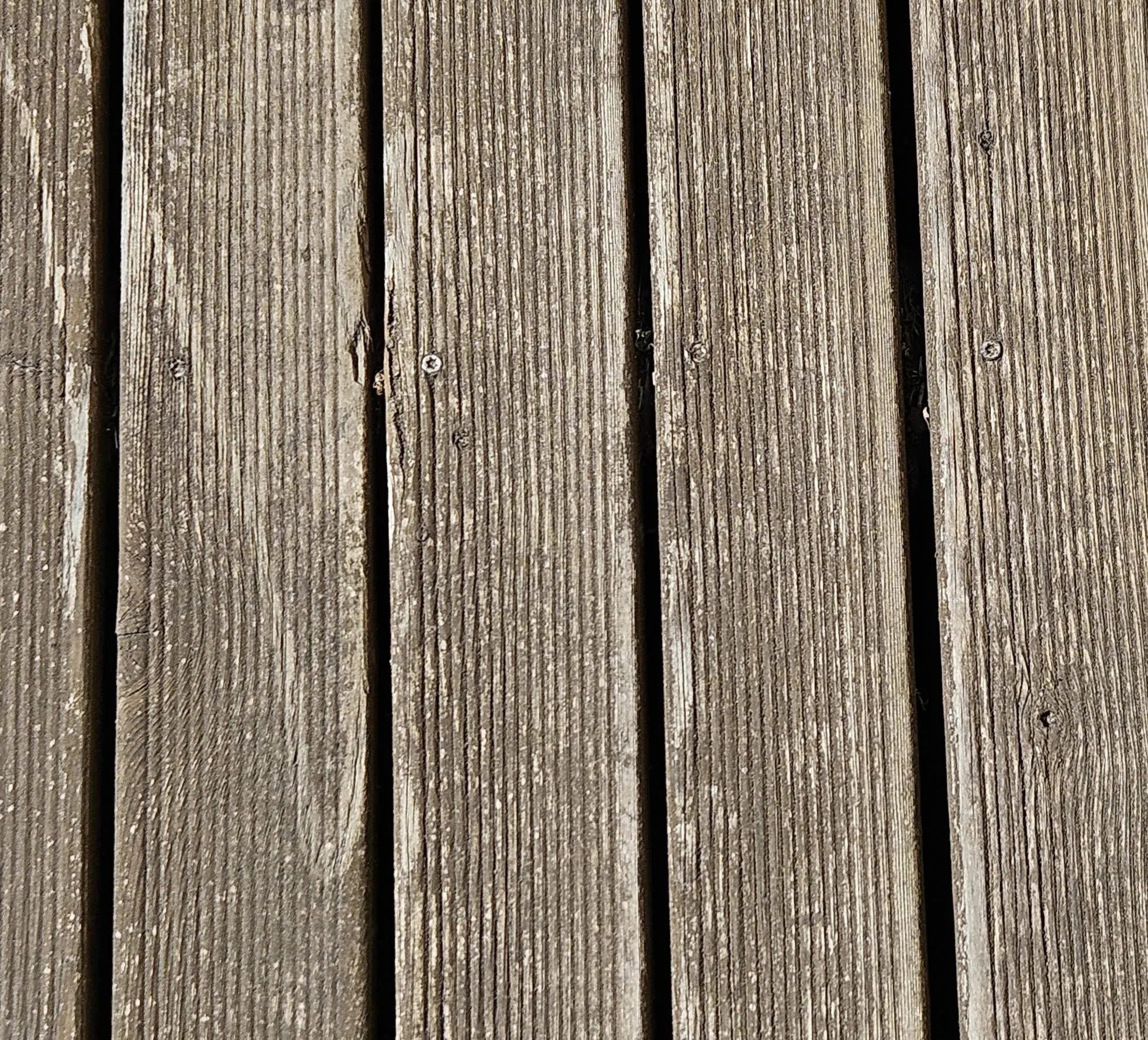 wooden deck flooring in the garden